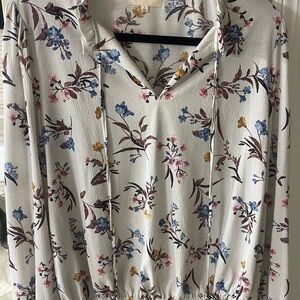 Nordstrom Floral Print Women's Top